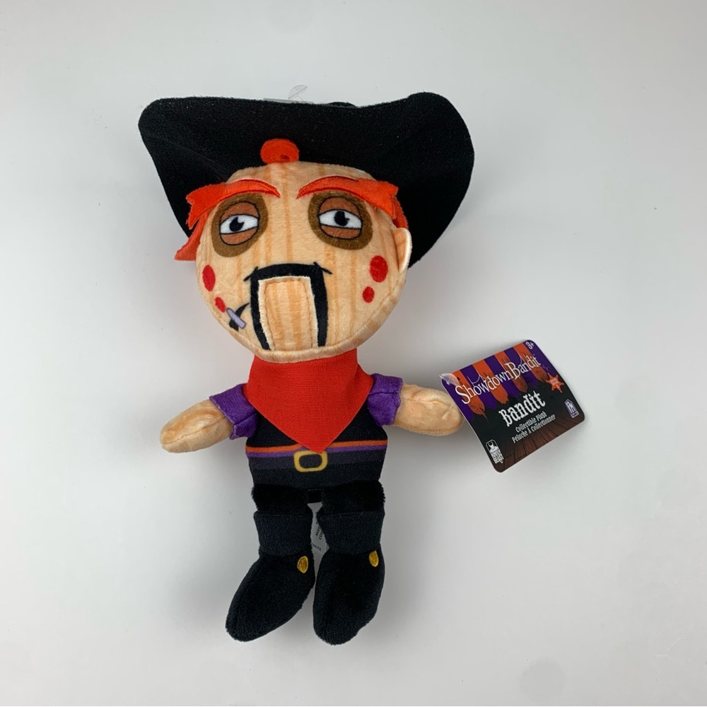 Showdown Bandit Collectible 9” Plush Stuffed Animal Toy Doll Series 1 New